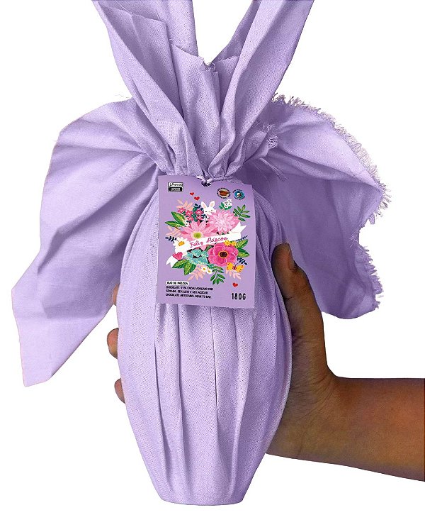 Ovo de Páscoa Chocolate 55% Cacau Adoçado Com Tâmara 180g