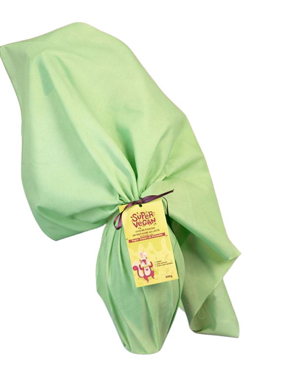 Ovo de Pascoa Recheado - Pistache ao leite (500g)