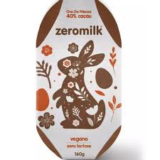 Ovo de Pascoa Vegano ZeroMilk DOP Puro 40% 160g