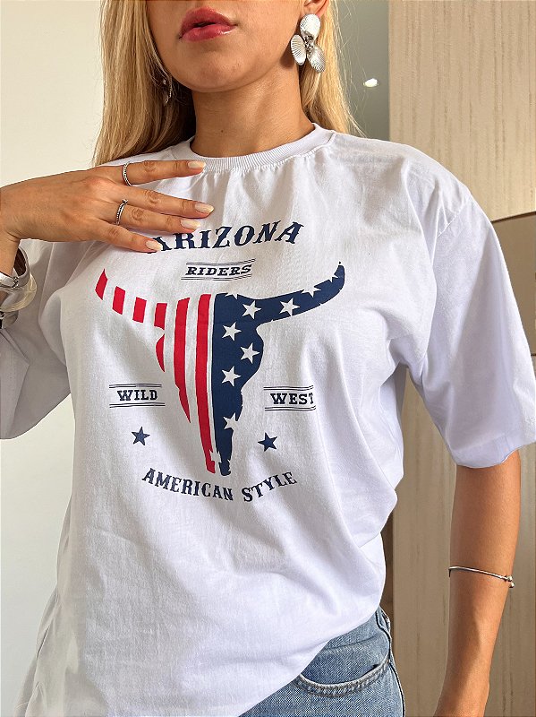 MAX TSHIRT UNISSEX MENEGOTTI ARIZONA - BRANCA