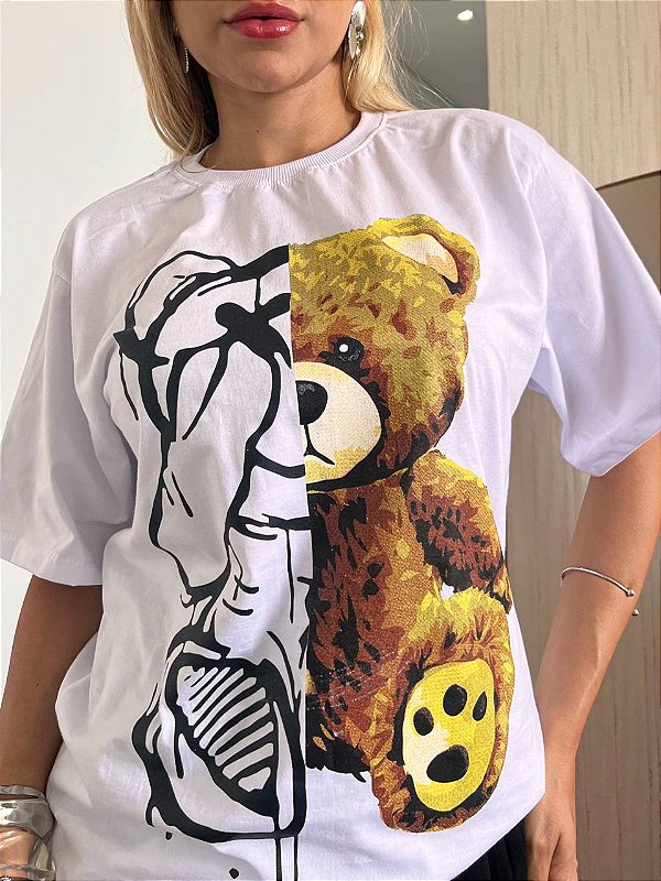 MAX TSHIRT UNISSEX MENEGOTTI URSO TED - BRANCA