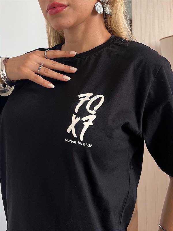 MAX TSHIRT UNISSEX MENEGOTTI 70X7 - PRETA