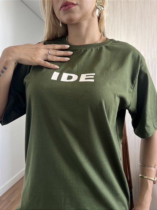 MAX TSHIRT UNISSEX MENEGOTTI IDE POR TODO MUNDO - VERDE MILITAR