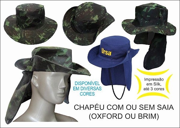 Chapéu com ou sem saia