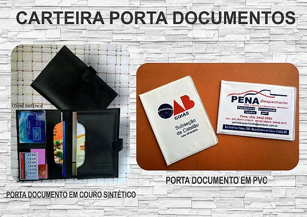 Carteira Porta Documentos