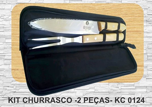 Kit Churrasco 2 peças