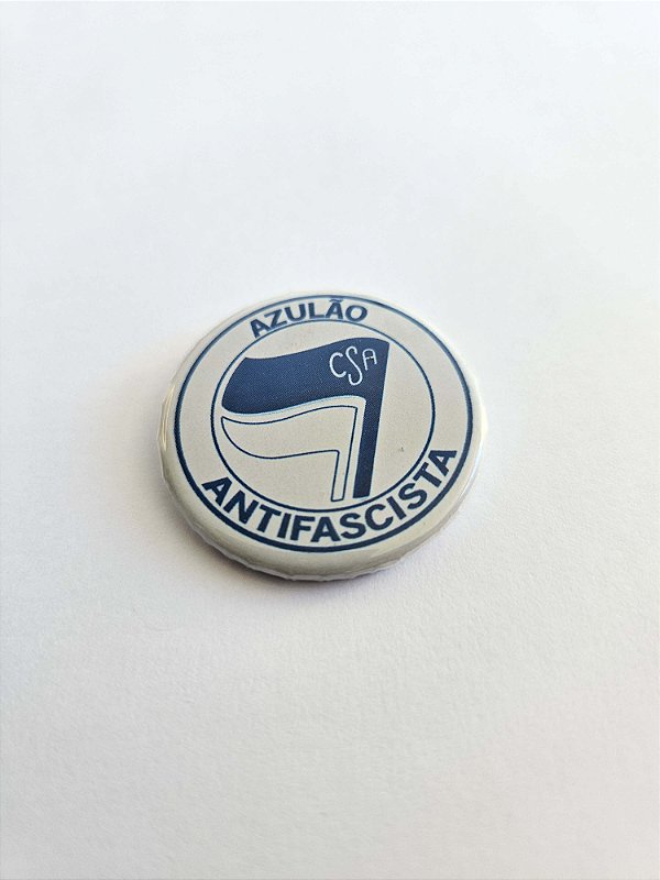 Botton Azulão Antifascista