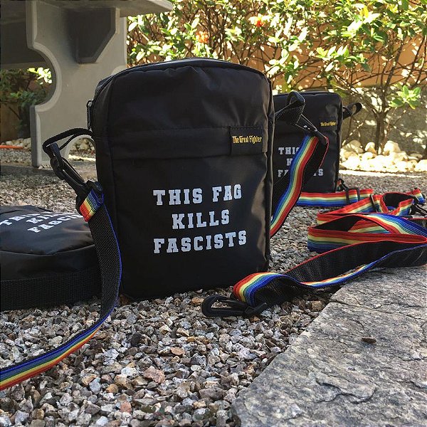 Shoulder Bag - This Fag Kills Fascists