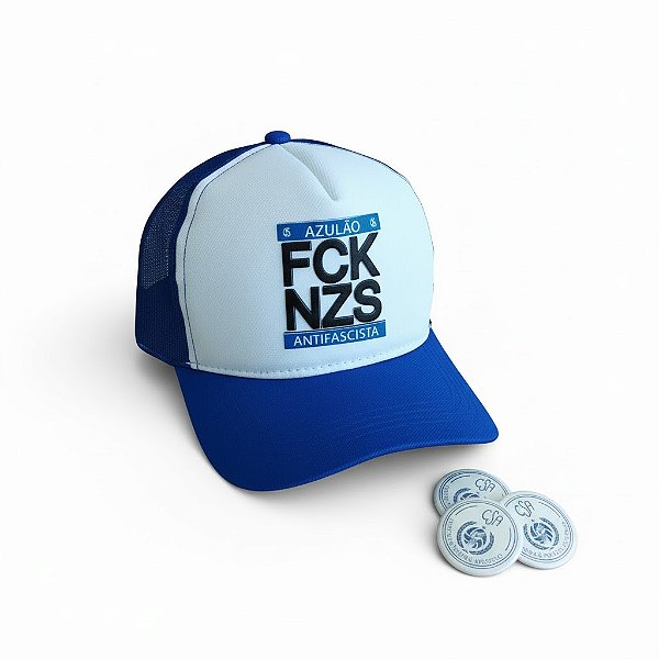 Boné FCK NZS - Azulão Antifascista