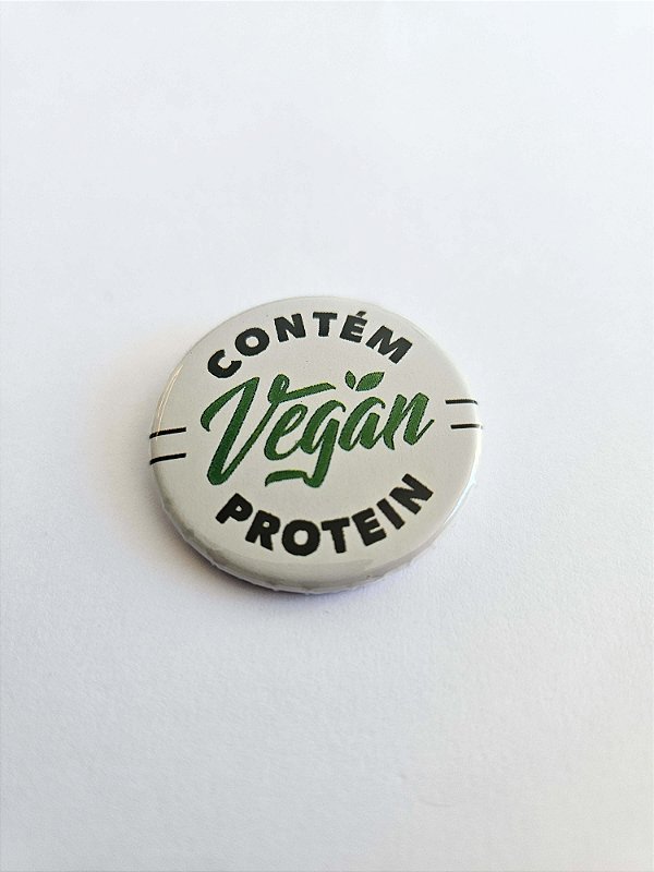Botton Contém Vegan Protein