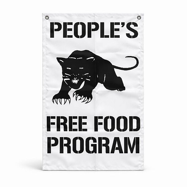 Bandeira Panteras Negras – People's Free Food Program