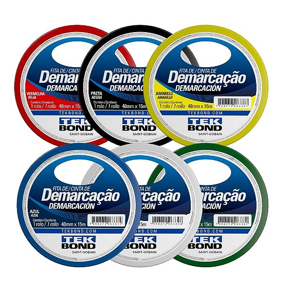 Fita de Demarcação 48mm x 15m TEKBOND