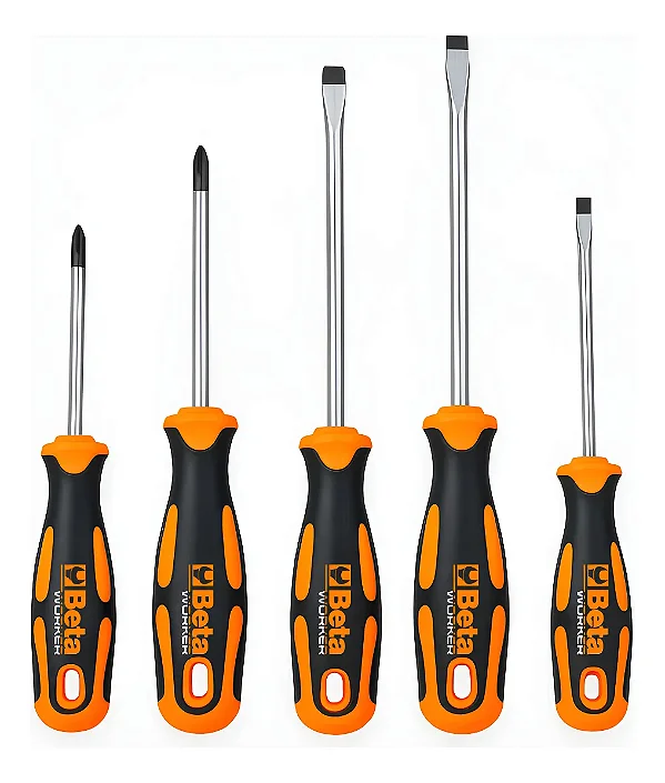 Jogo 5 Chaves Fenda e Phillips BW 1203E/S5