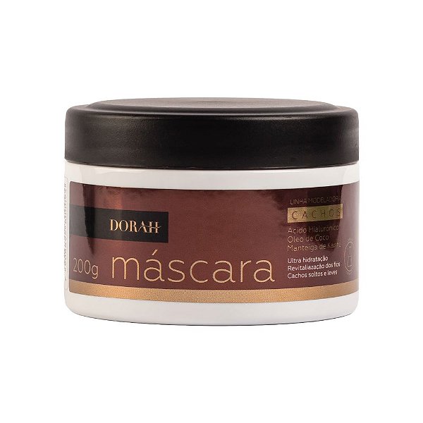 Máscara Linha Modeladora Cachos - 200g - Dorah Beauty & Wellness
