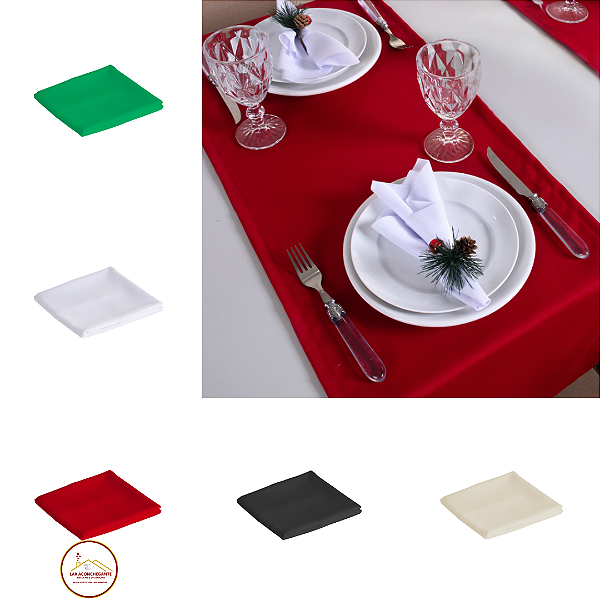 Caminho Trilho de Mesa 01 Peça Basic 130Mx40cm Liso Tecido Oxford 100% Poliéster