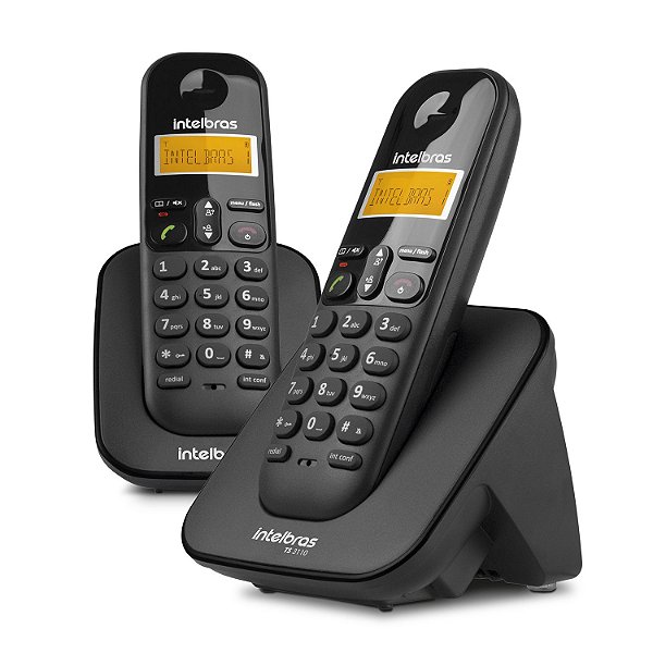 TELEFONE SEM FIO COM IDENTIFICADOR DE CHAMADAS + RAMAL TS311