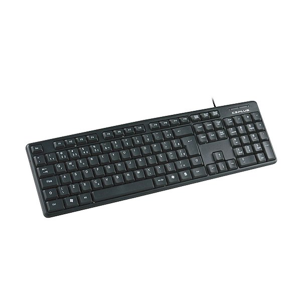 TECLADO USB PRETO R.KB15BK - C3TECH