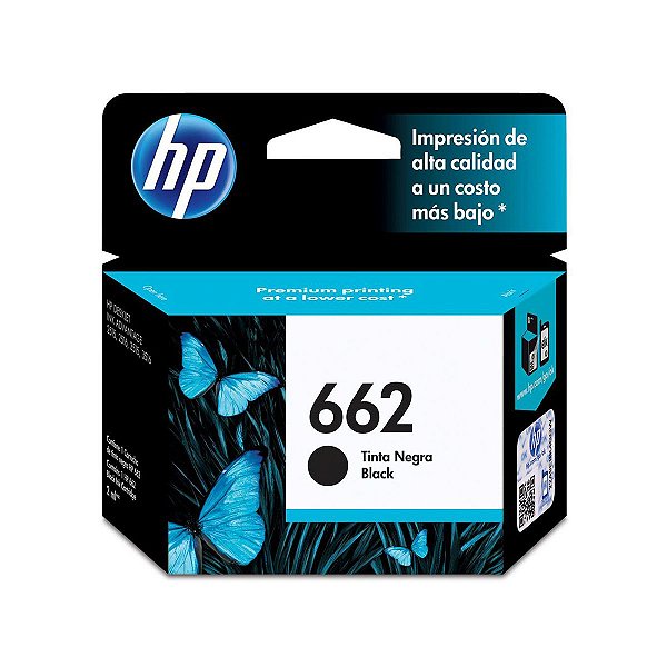 CARTUCHO HP 662 PRETO R.CZ103AB - HP