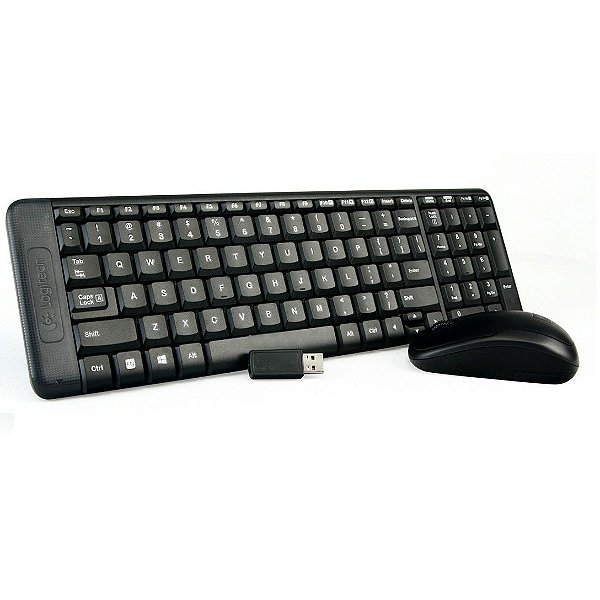 TECLADO E MOUSE SEM FIO REF.MK220 - LOGITECH