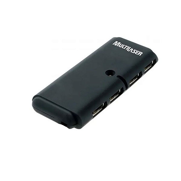 HUB USB SLIM 2.0 4 PORTAS R.AC064 - MULTILASER