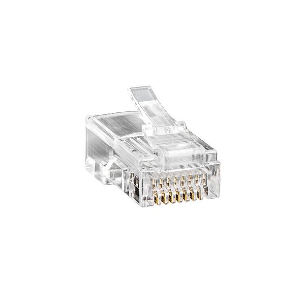 CONECTOR RJ45 CAT5E MACHO R.CONEX 1000 - INTELBRAS