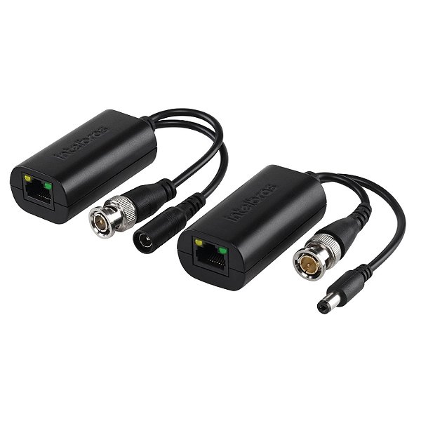 BALUN PASSIVO 4K 1 CANAL PAR R.VB 3001 WP - INTELBRAS