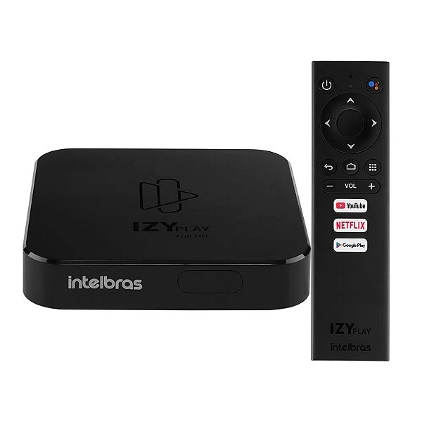 SMART TV BOX ANDROID FULL HD R.IZY PLAY - INTELBRAS