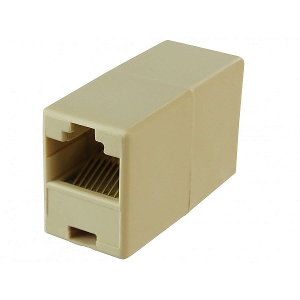 EMENDA CABO RJ45 8P8C CONEXAO PINO A PINO