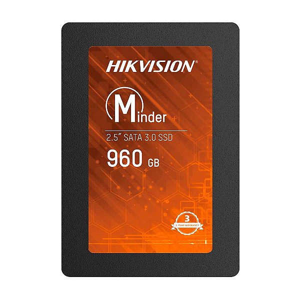HD SSD 960GB 2,5'' SATA 3 R.HS-SSD-C100/960G - HIKVISION