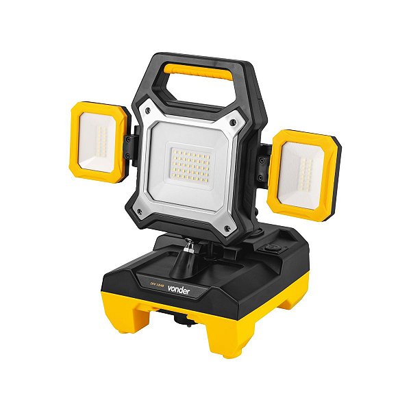 REFLETOR DE LED A BATERIA INTERCAMBIAVEL 18V (SEM BATERIA E CARREGADOR) IRV 1848 R.60.04.184.800 - VONDER