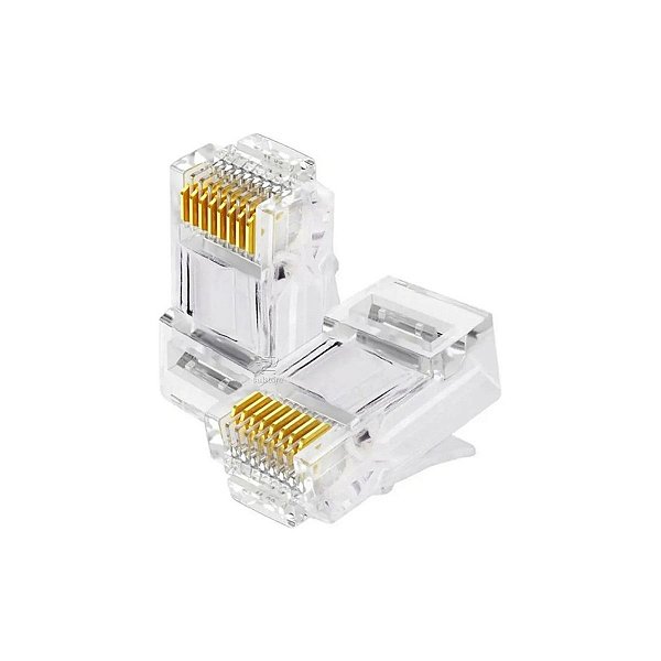 PLUG RJ45 DE PASSAGEM 8X8 CAT5 - R.062-0030