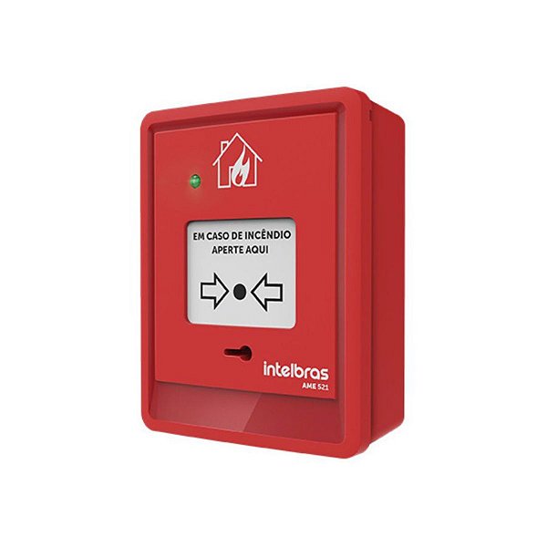 ACIONADOR MANUAL ENDERECAVEL S/ SIRENE R.AME 521 - INTELBRAS