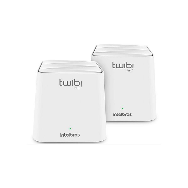 CONJUNTO ROTEADOR MESH R.TWIBI FAST - INTELBRAS