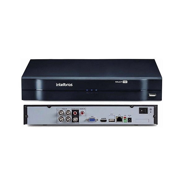 GRAVADOR DIGITAL DE VIDEO 4 CANAIS 1104 - INTELBRAS