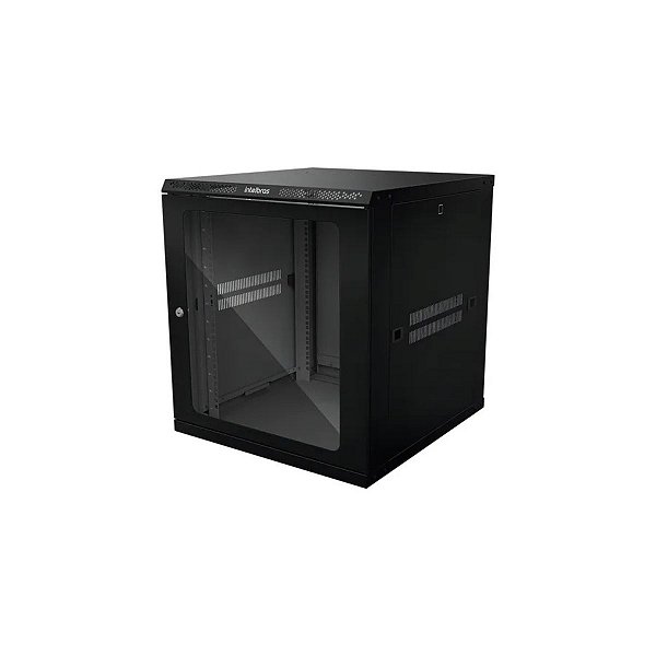 MINI RACK 12U DESMONTAVEL DE PAREDE 19" X 470MM R.MRD 1247 -