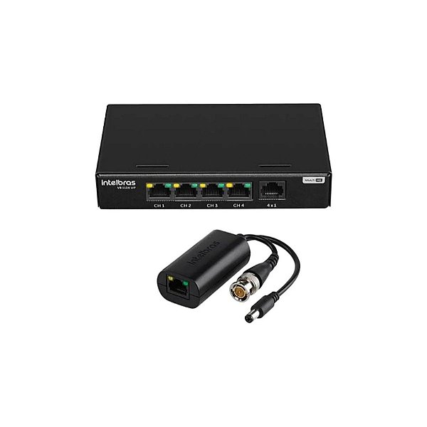 POWER BALUN 4 CANAIS R.VB 1104 WP - INTELBRAS