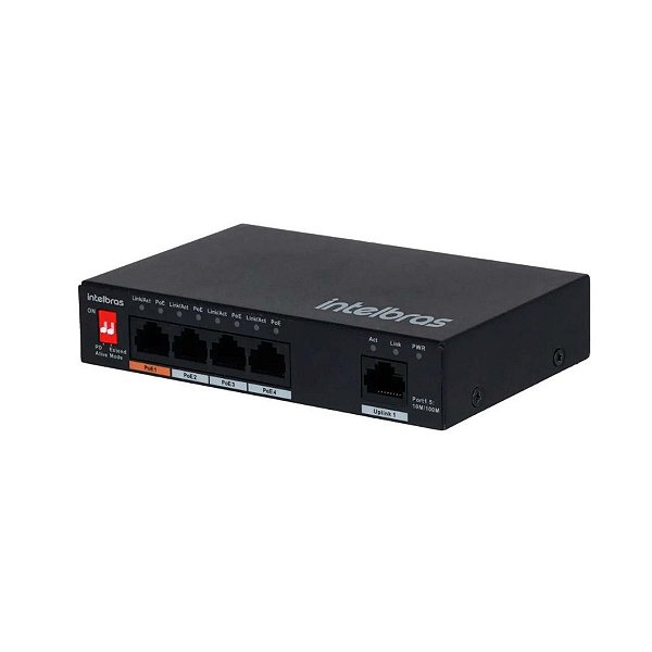SWITCH 5 PORTAS FAST C/ 4 PORTAS POE+ R.SF 500 HI-POE - INTE