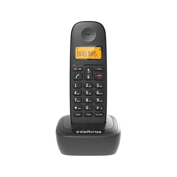 TELEFONE SEM FIO COM IDENTIFICADOR TS2510 ID PRETO INTELBRAS