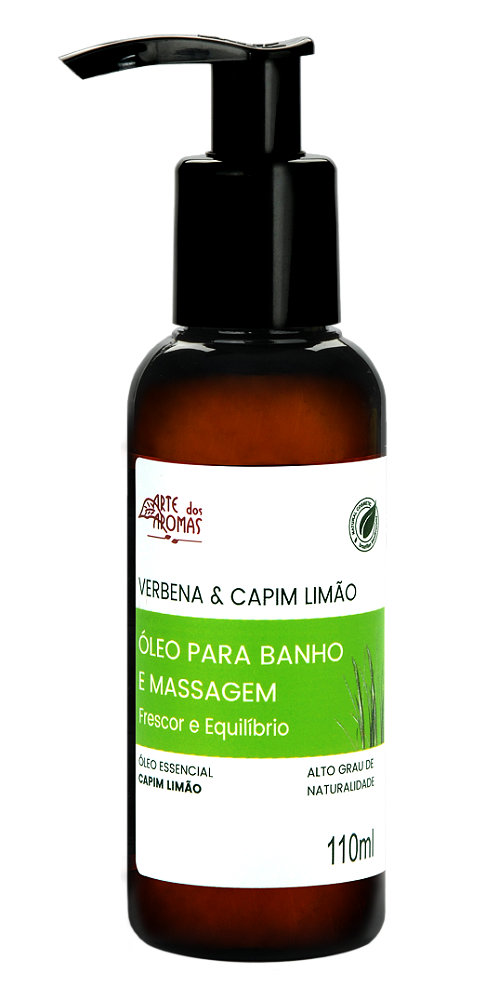 Óleo Para Banho Verbena & Capim Limão