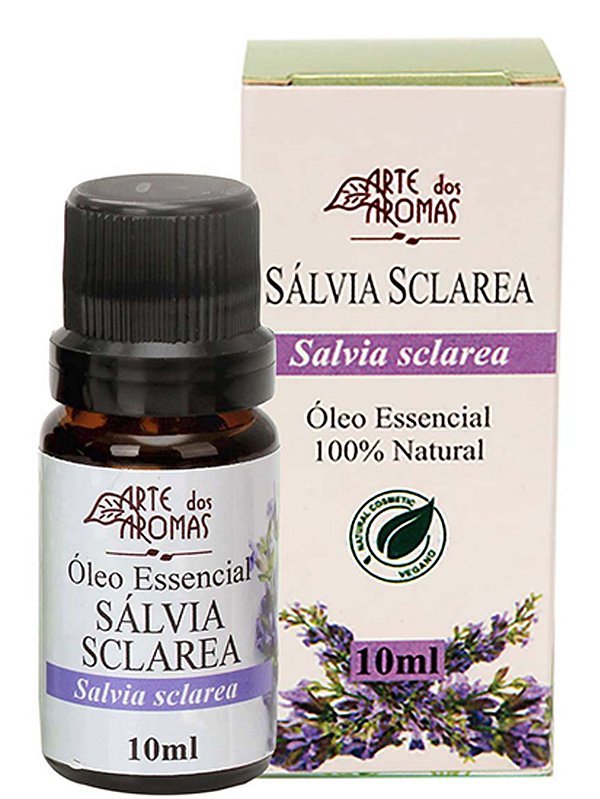 Sálvia Esclareia Óleo Essencial 10ml