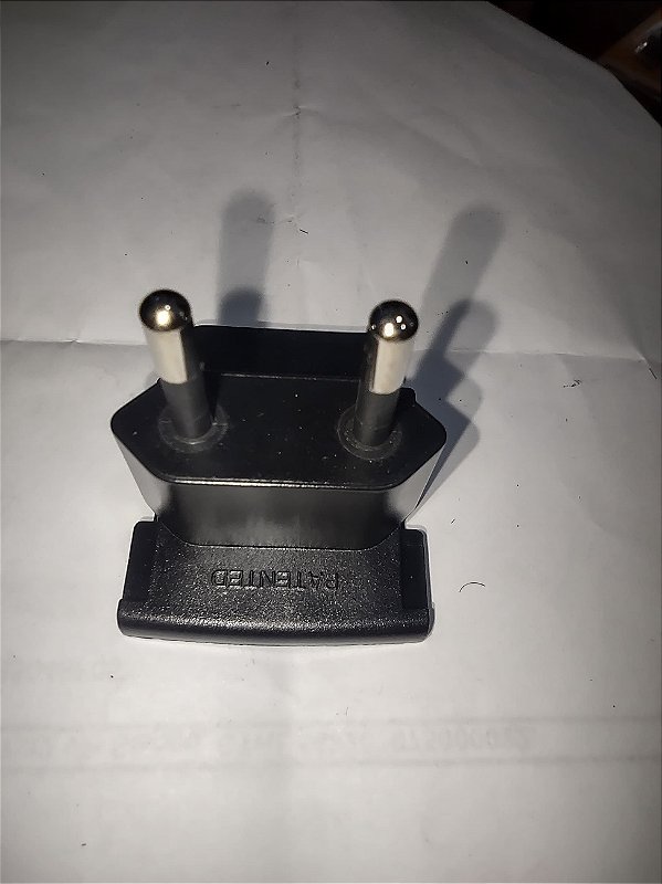 PLUG DE ENCAIXE DO TRANSFORMADOR EURO PLUG