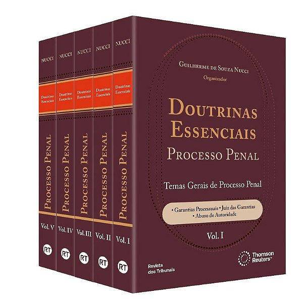 Coleção Doutrinas Essenciais - Processo Penal (5 Volumes) - Guilherme Nucci
