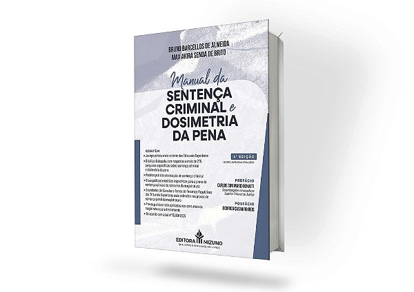 Manual da Sentença Criminal e Dosimetria da Pena - 4ª Edição
