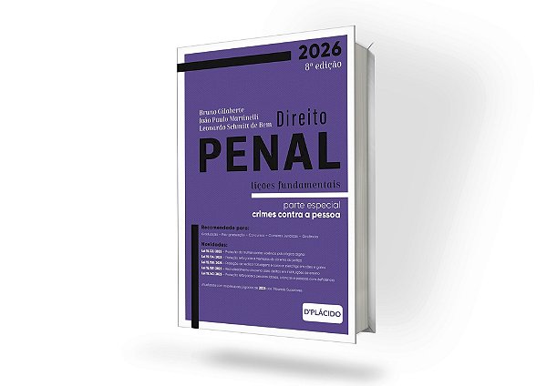 Direito Penal Lições Fundamentais Parte Especial: crimes contra a pessoa | 8ª edição