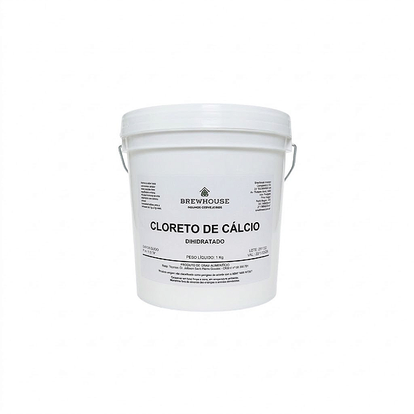 Cloreto de Cálcio - Alimentício - (CaCl2) - 1kg