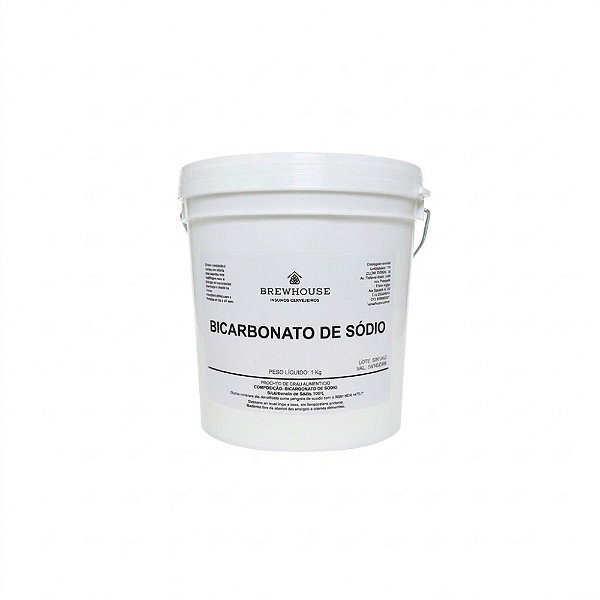 Bicarbonato de Sódio - Alimentício - (NaHCO3) - 1kg