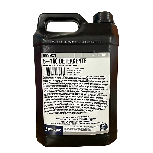 B-160 - Detergente Alcalino
