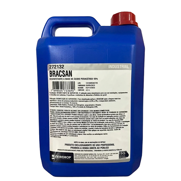 Bracsan - Desinfetante Peracético 15%