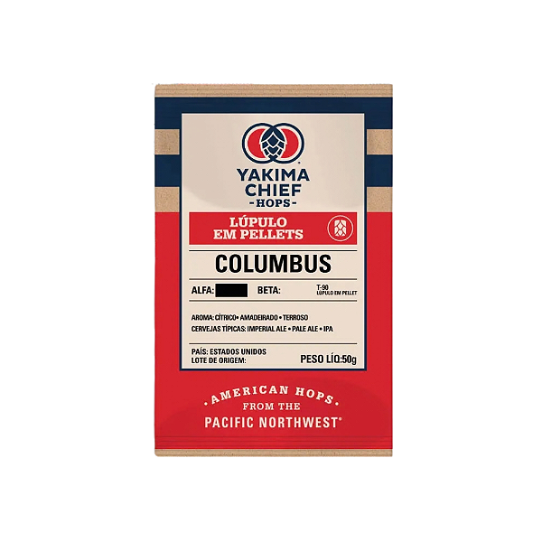 Lúpulo Columbus - Yakima Chief - 50g