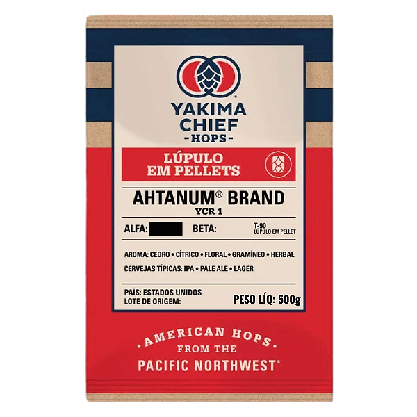 Lúpulo Ahtanum - Yakima Chief - 500g